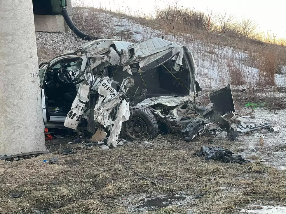 Iowa DOT Officer Survives Grisly Accident [PHOTOS]