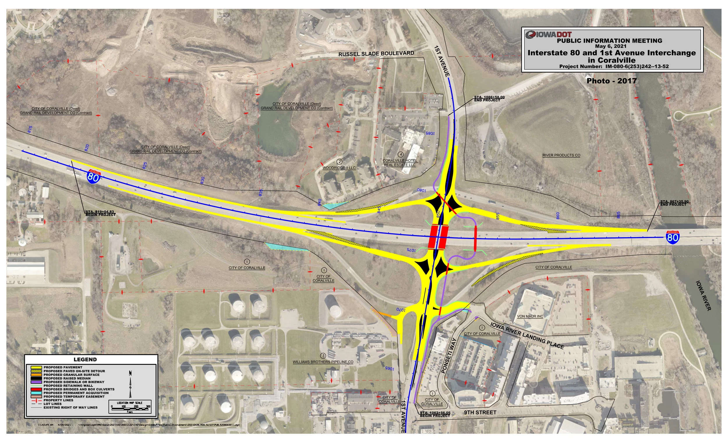 New Off-Ramp/On-Ramp to Open at I-380/I-80 Construction Site