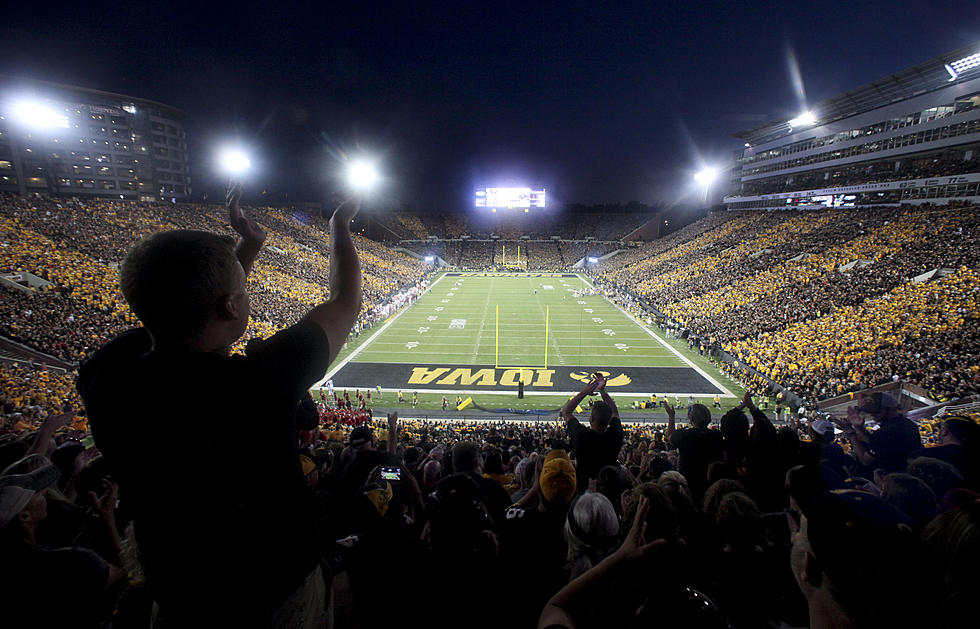 Iowa Reveals Game Times For Five Football Games, Night Contest