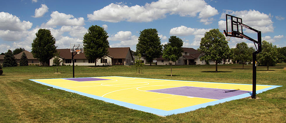 Why the Los Angeles Lakers Paid for This Iowa Basketball Court