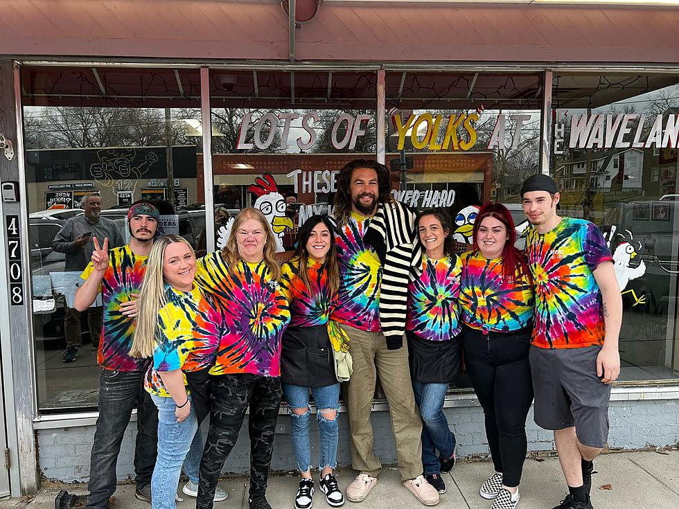 Jason Momoa Was Spotted at More Businesses on His Iowa Trip