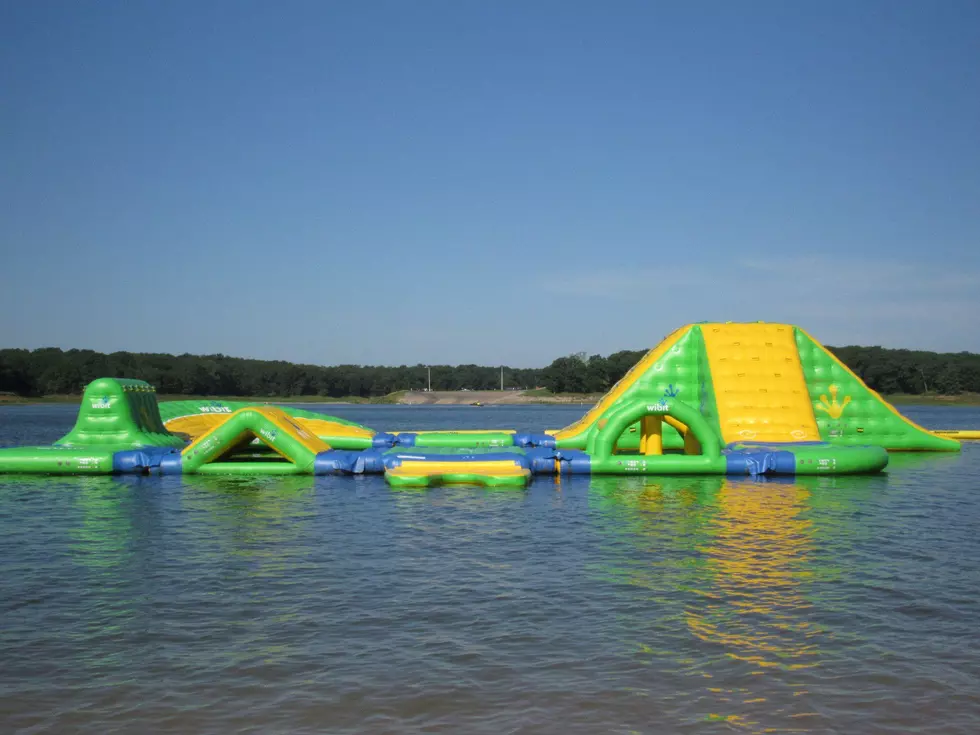 Iowa is Home to a Fun Inflatable Water Park on a Lake [WATCH]