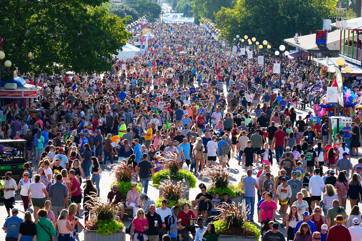 Iowa State Fair nastavuje rekord v návštěvnosti na jeden den [PHOTOS]