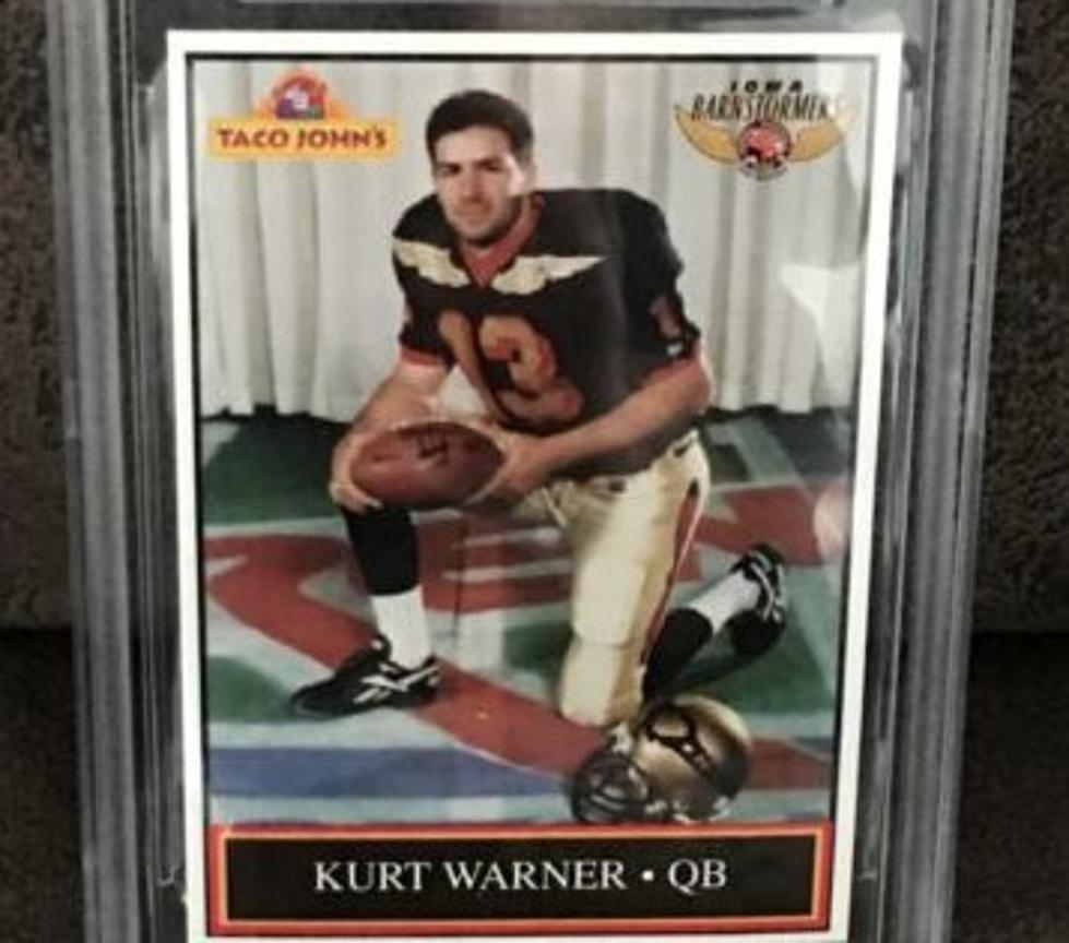 The Story Behind A Very Rare Kurt Warner Football Card