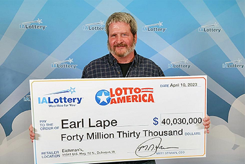 Eastern Iowa Man Is The Winner of a $40 Million Lottery Jackpot