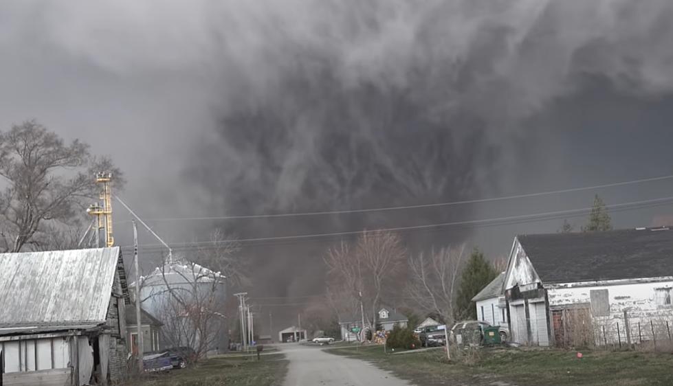Storm Chaser Gets Way Too Close To Iowa Tornado [WATCH]