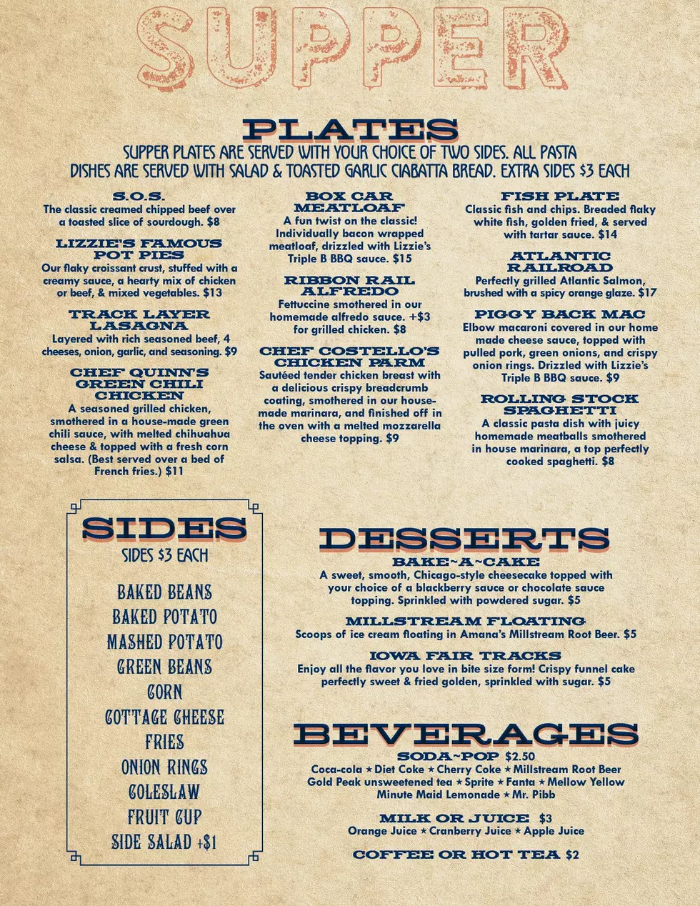 Lizzie's Dining Car & Caboose Bar