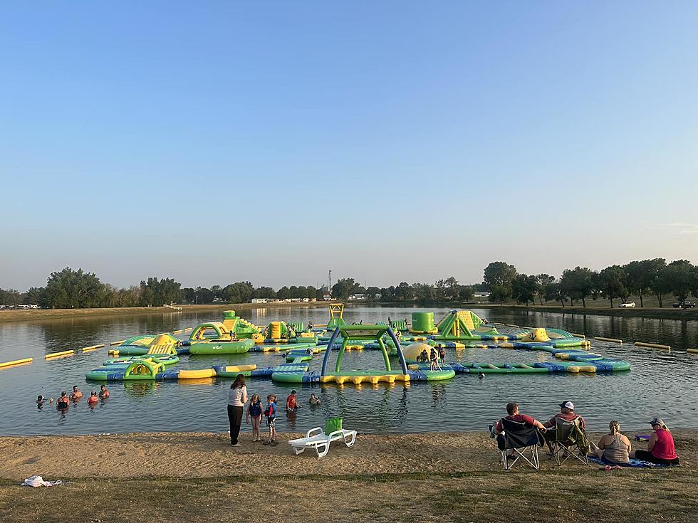 An Eastern Iowa Campground is Home to an Epic Inflatable Water Park