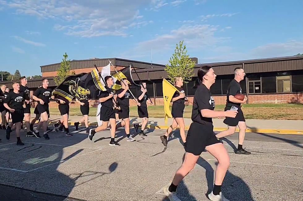 Tradition Continues as Game Ball Run Makes Way to Ames [VIDEO]