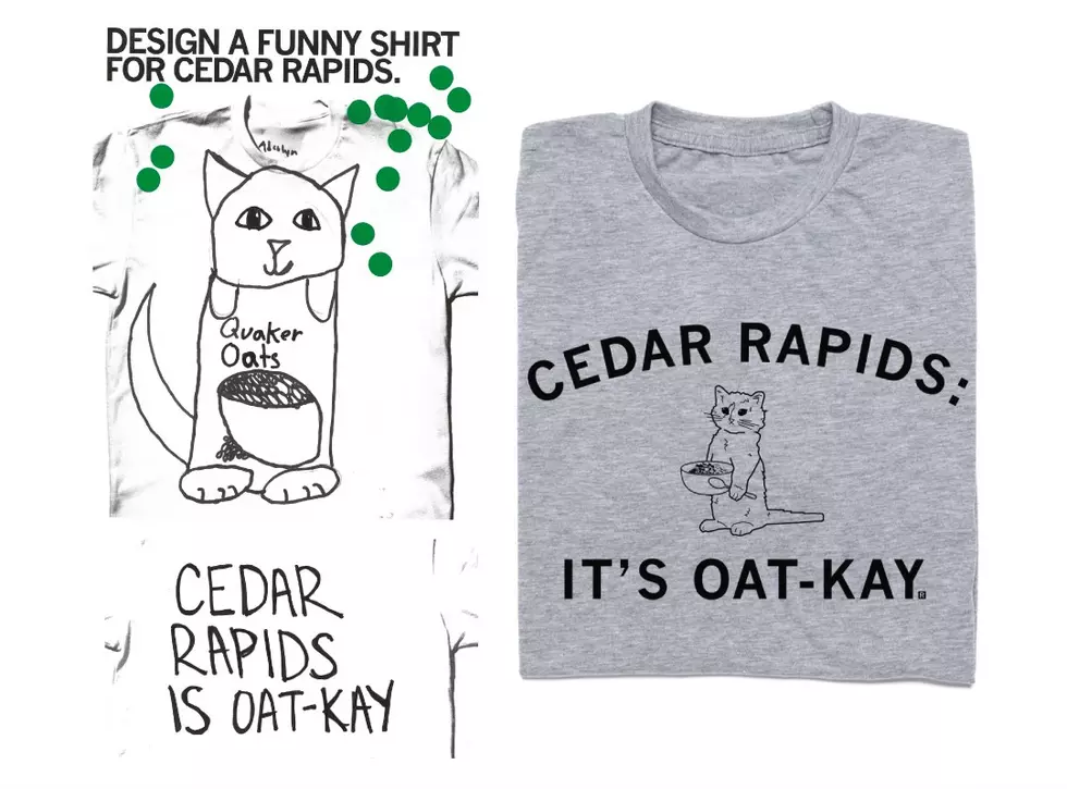 Iowa Kids Design Funny Cedar Rapids T-Shirts for RAYGUN [PHOTOS]