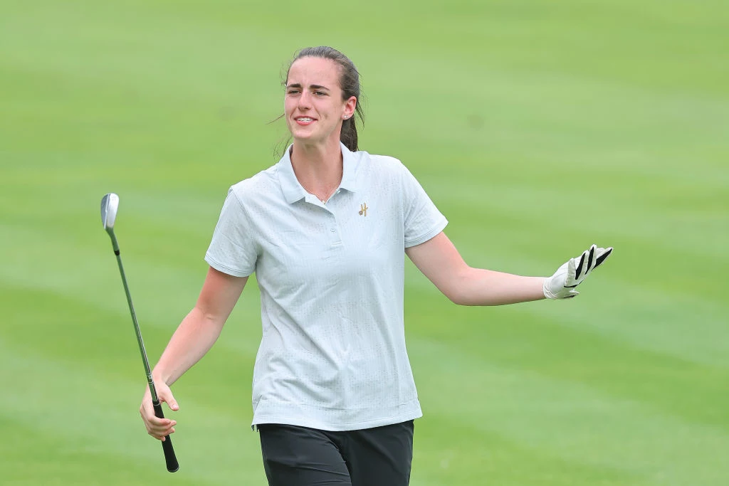 Caitlin Clark Narrowly Misses Her First Hole-In-One [WATCH]
