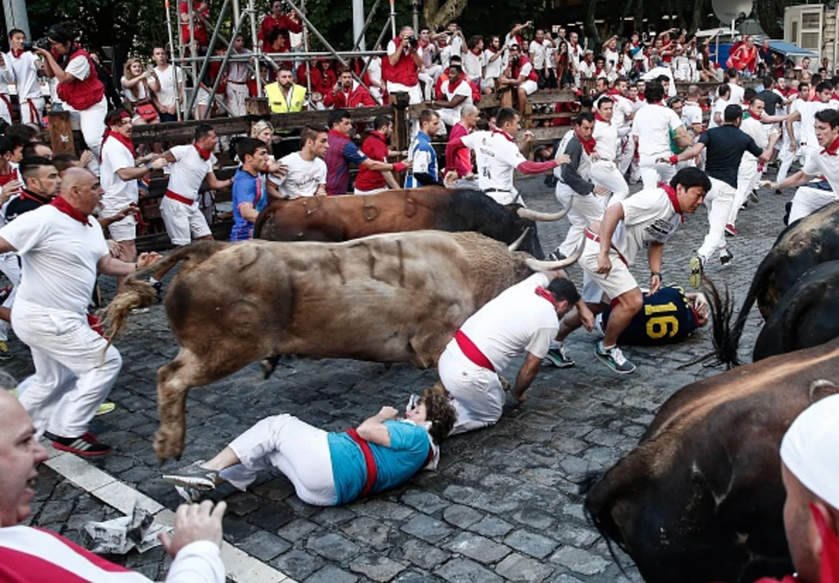 It’s That Time Of Year Again… The Running Of The Bulls (PHOTOS)