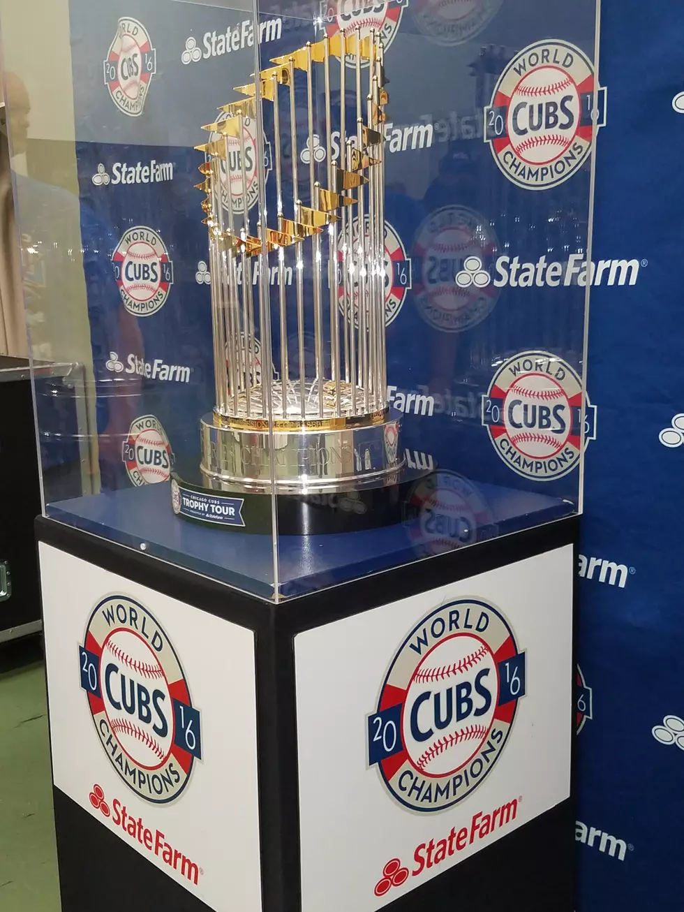 Cubs Bring Trophy To CR! [PICS]