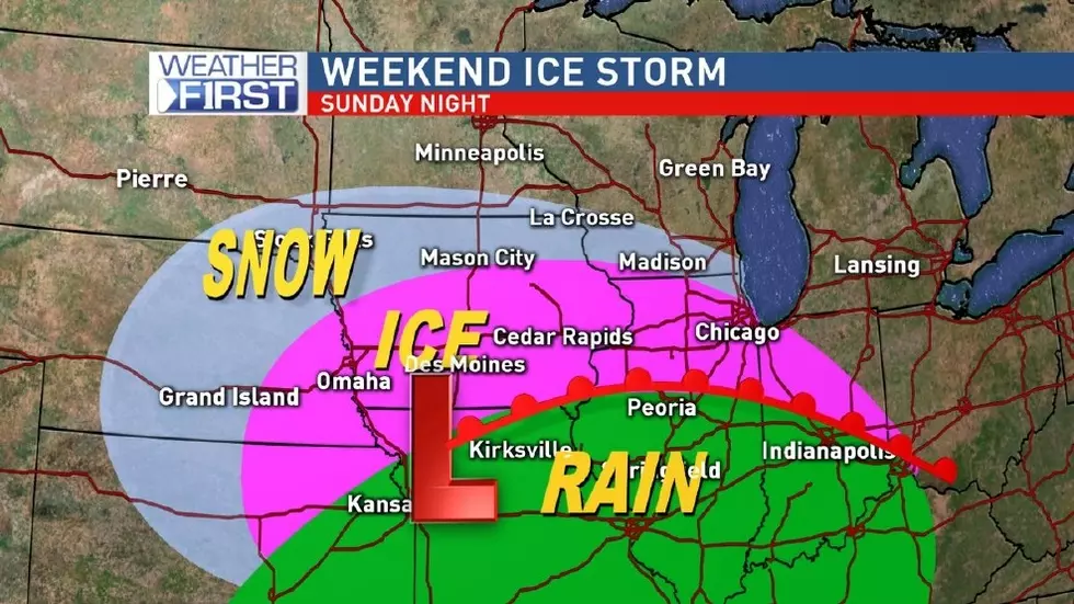 CBS2 Weather Says Potential ICE STORM Late This Weekend