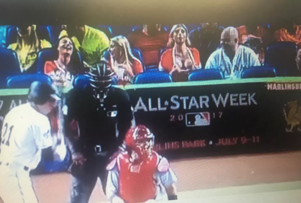Woman Flashes Cardinal Pitcher! [MUST WATCH]