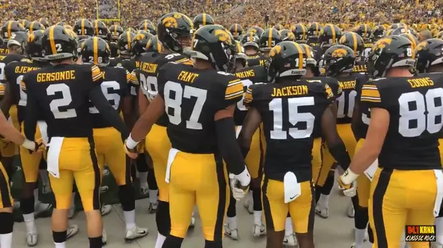 Footage Of Iowa Taking The Field [Watch]