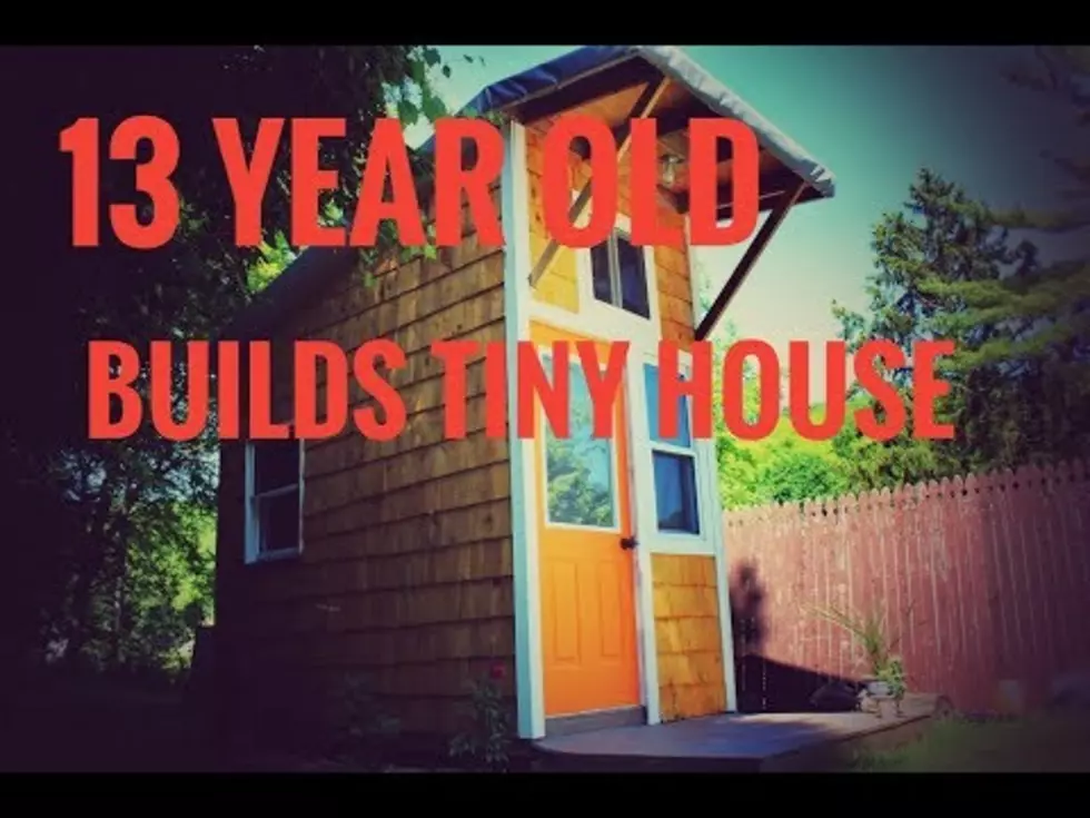 Dubuque Teen Builds Tiny House for $1500