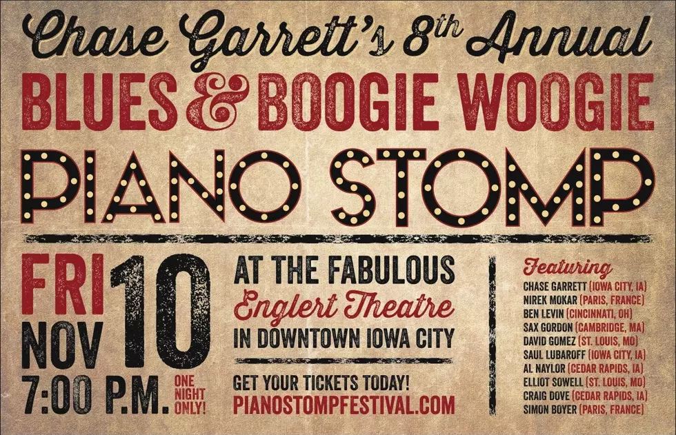 Englert Theatre Presents 8th Annual Blues &#038; Boogie Woogie Piano Stomp‎