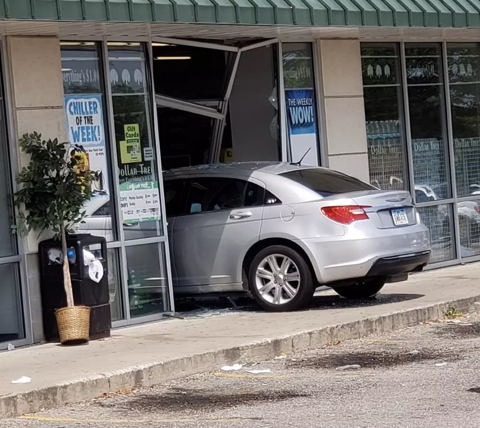 Car Crashes Into Dollar Tree In Cedar Rapids!