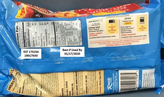 Breakfast Wraps Recalled May Contain Rocks