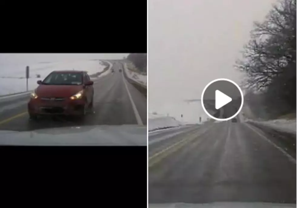 WATCH: Iowa Cop Nearly Hit By Bad Driver