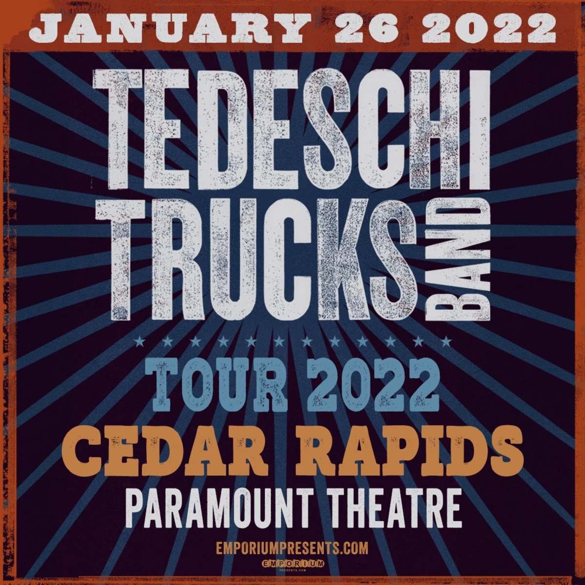 Tedeschi Trucks Band Paramount Theatre 