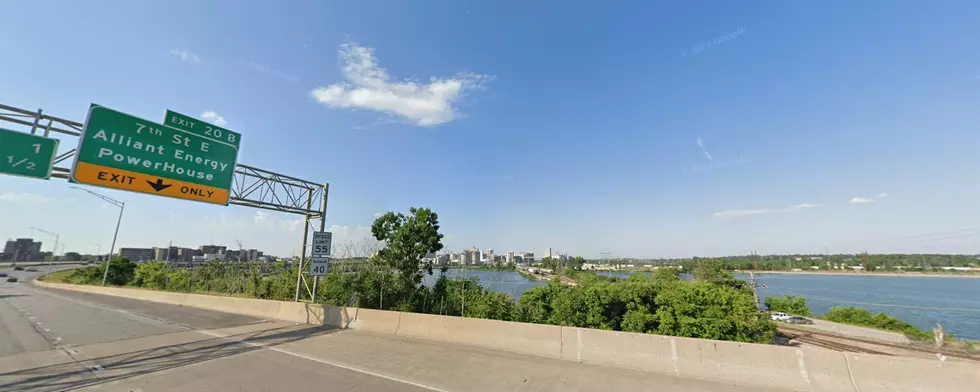 A sweet sight: Entering Cedar Rapids (Google)