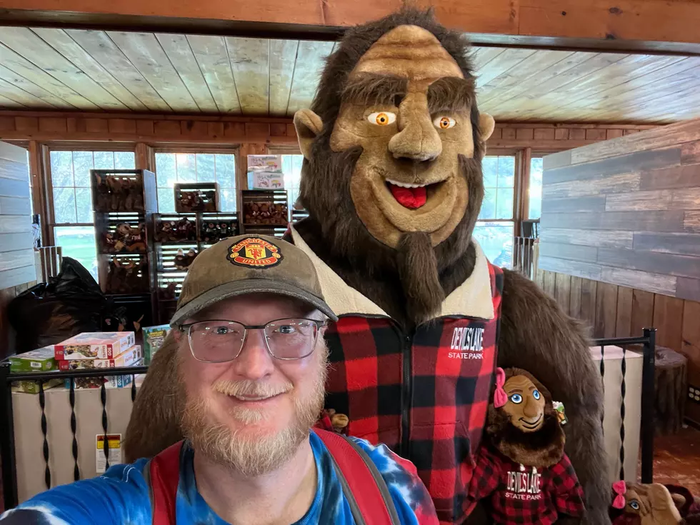 Credit: Tom Drake | Hanging with Bigfoot at the North Shore Chateau.