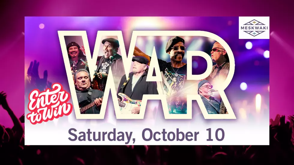 Win’em Before You Can Buy’em: See WAR live at Meskwaki in Tama!