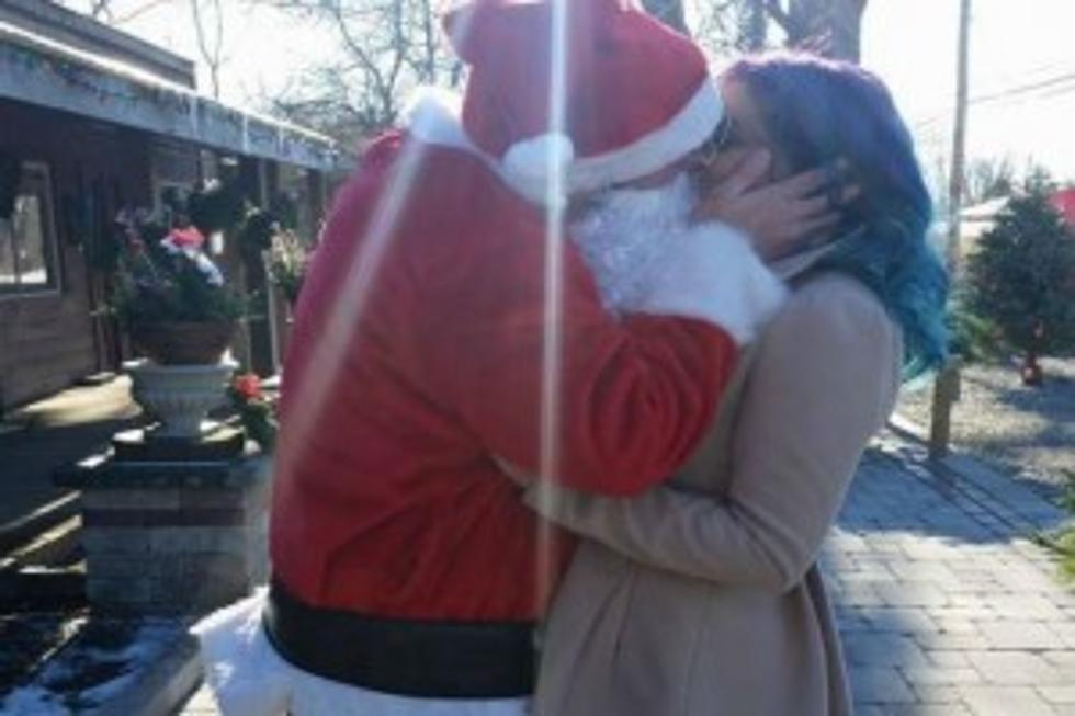 I saw mommy kissing Santa Claus
