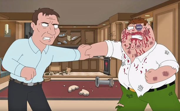 Peter Griffin and Liam Neeson Brawled in Waterbury on