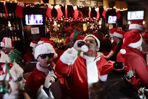 Drunken Santa&#8217;s Roaming the Streets of NYC Prompt the M.T.A to Ban Alcohol Consumption Between This Friday and Sunday