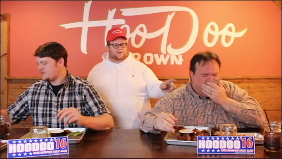 Wing Eating Contest: It Ain’t Pretty