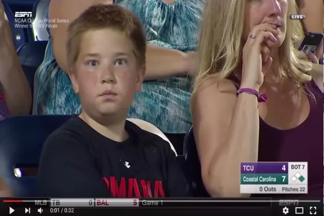 This Little Dude at the College World Series Just Stole Your Girlfriend