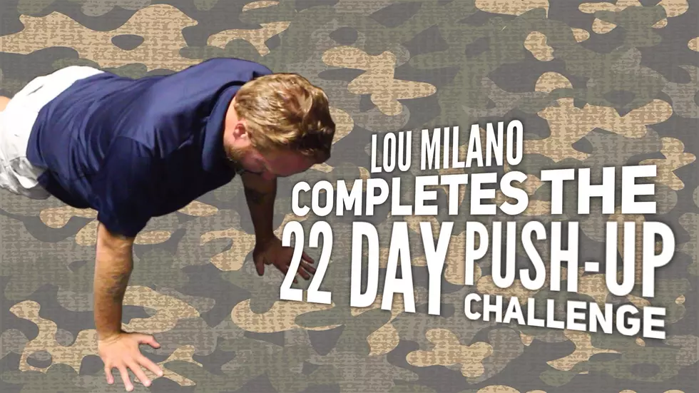 Lou Milano Completes the 22 Day Push Up Challenge