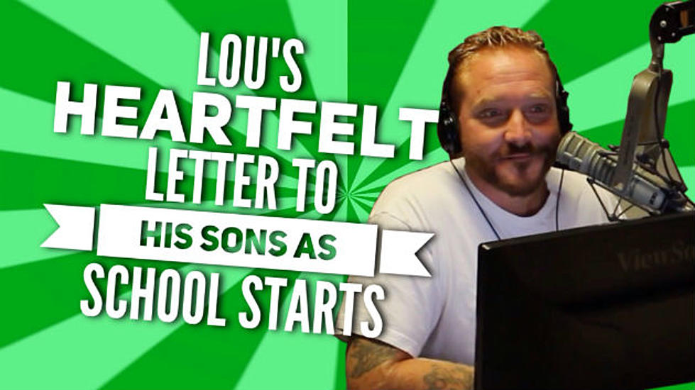 Lou Scribes a Heartfelt Letter to His Sons as School Starts