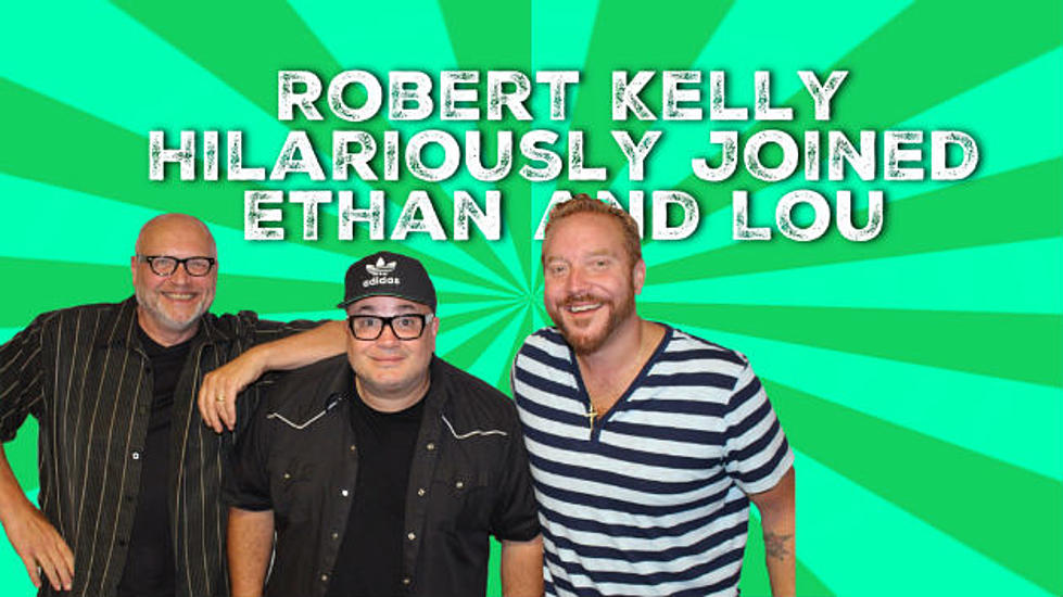 TV Star Robert Kelly Joined Ethan & Lou in Studio and on Camera