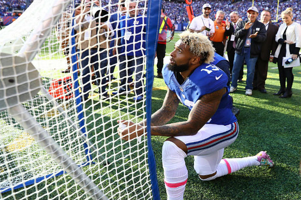 O’Dell Beckham Jr. Should Stop Playing With the Kicking Net