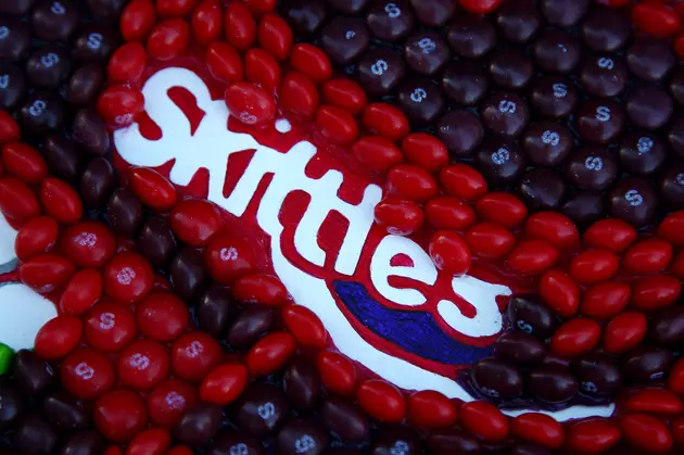 Mysterious Skittles Intended for Cows Spill and Cover Highway, Authorities Stumped