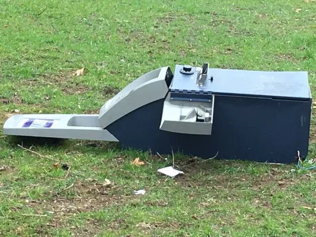 CT State Police Looking for Thief Who Dumped This ATM In Southbury