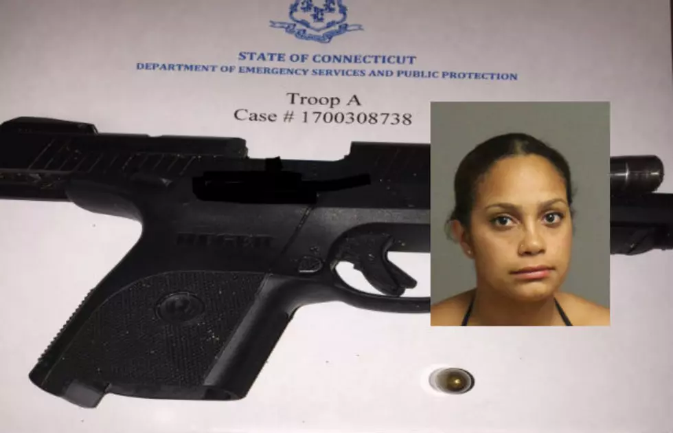 Police: Waterbury Woman Arrested on I-84 With Stolen Gun After Road Rage Incident