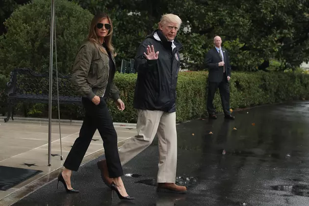 Do You Care That Melania Wore Heels to Visit Texas?