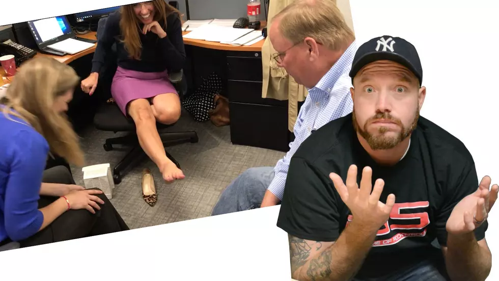 Things Got Weird at the Radio Station After Lou's Foot Blog