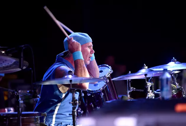 Red Hot Chili Peppers Drummer Chad Smith With Ethan and Lou