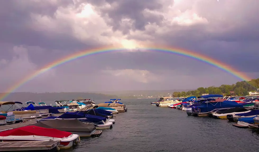 ‘Somewhere Over the Rainbow’ on Candlewood Lake