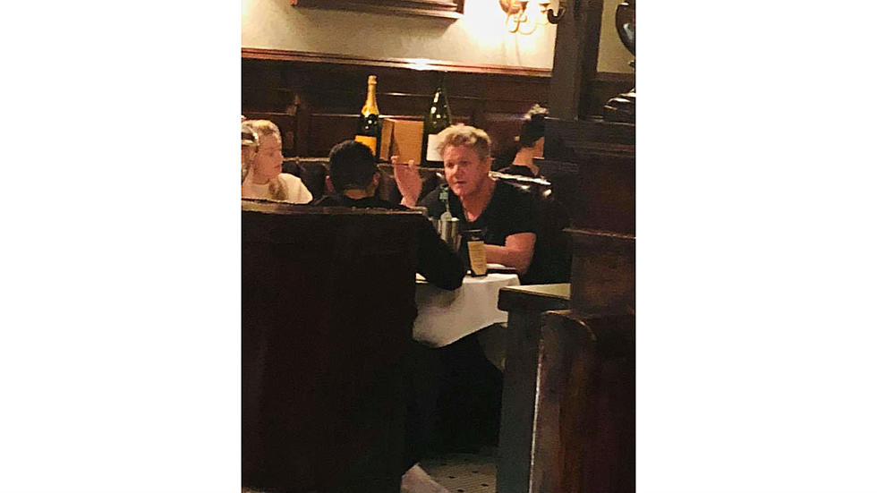 Chef Gordon Ramsey Shoots TV Show at Waterbury Restaurant, Dines at Another