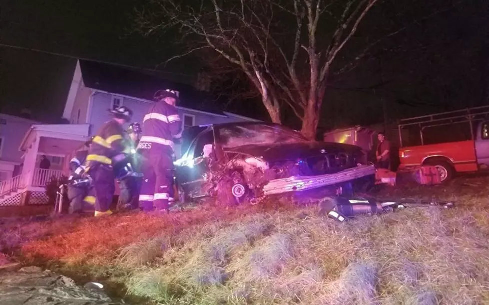 Danbury FD Extracts Victim With Jaws of Life After Nasty Crash