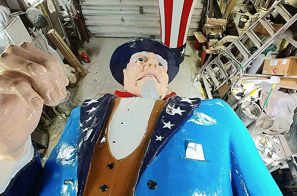 Danbury’s Iconic Uncle Sam Statue Refurbished and Ready to Rock