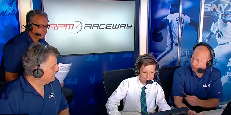 11-Year-Old New Yorker Sits In With Mets Radio Broadcast Team