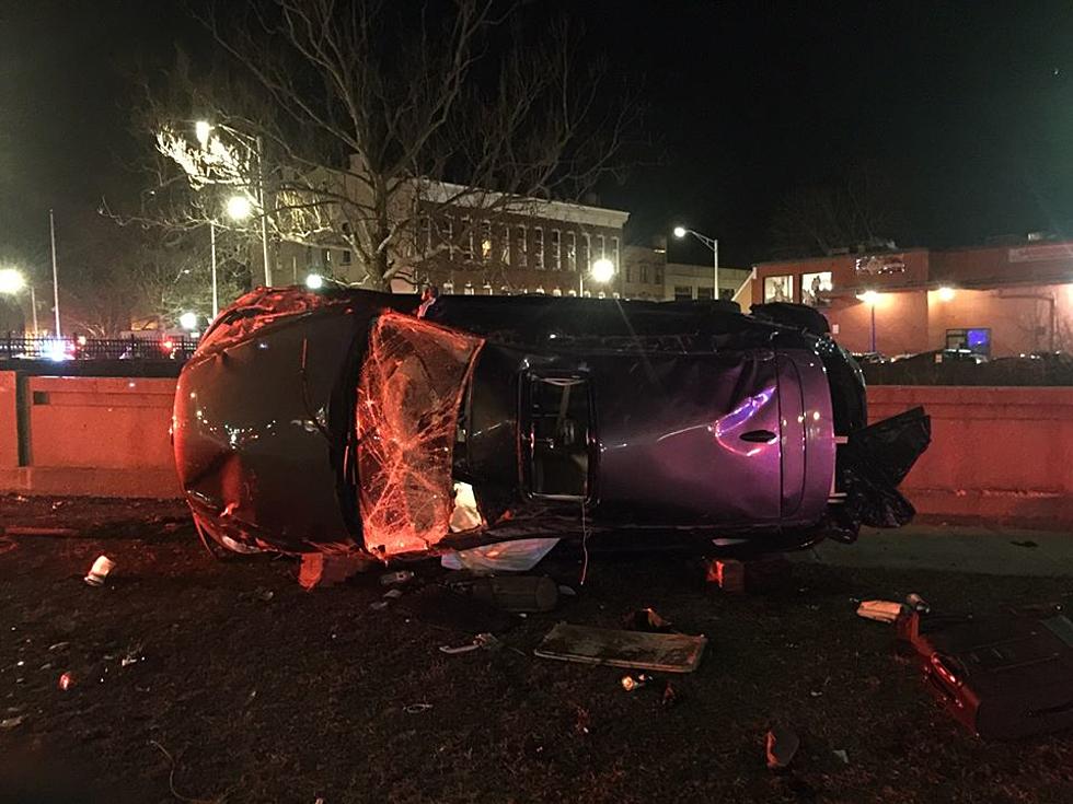 Danbury FD: Rollover Crash on White Street Injures Two